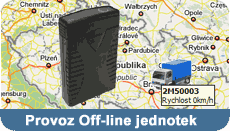 Provoz off-line jednotek