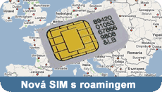 Nov� SIM s roamingem