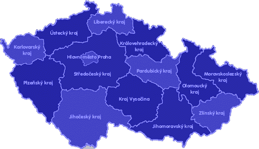mapa čr mapa čr