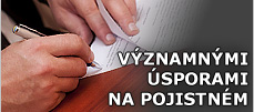 v�znamn�mi �sporami na pojistn�m