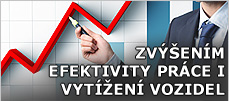 zv��en�m efektivity pr�ce zam�stnanc� i vyt�en� vozidel